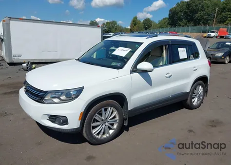 2016 Volkswagen Tiguan Se from USA, damaged, VIN WVGBV7AX4GW553445